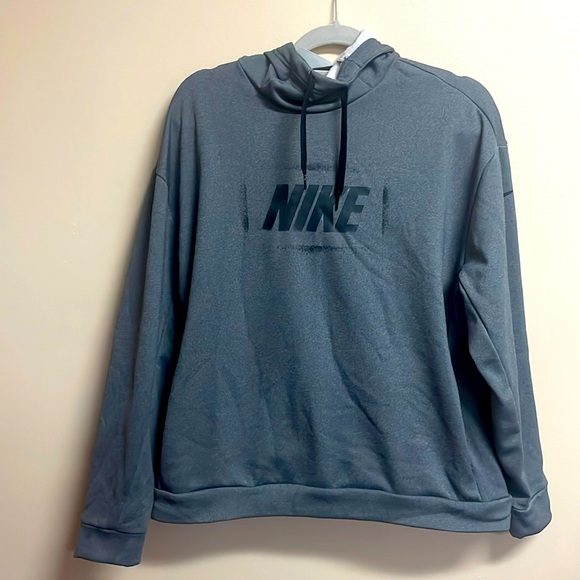 Nike Gray Hoodie Size Medium - Picture 1 of 5
